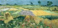 Campos de trigo Vincent van Gogh